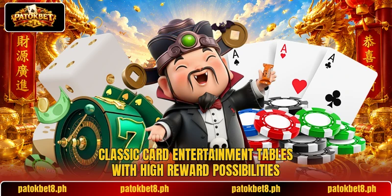 Classic card entertainment tables with high reward possibilities Classic card entertainment tables with high reward possibilities