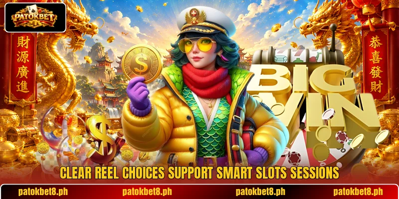 Clear reel choices support smart slots sessions Clear reel choices support smart slots sessions