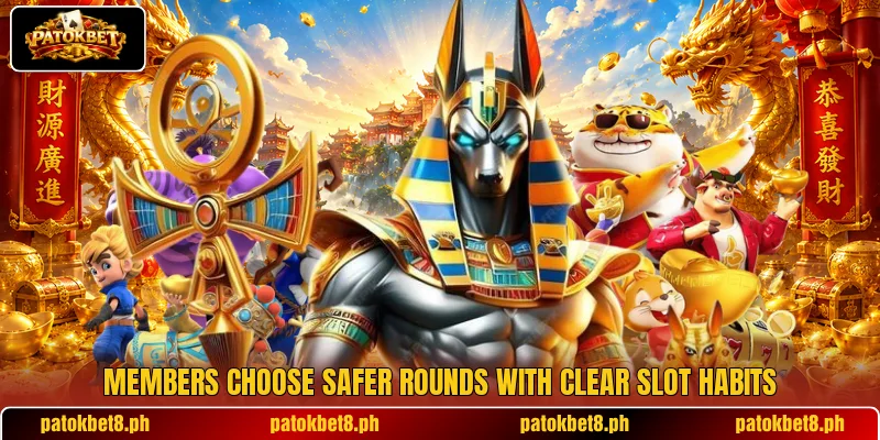 Members choose safer rounds with clear slot habits