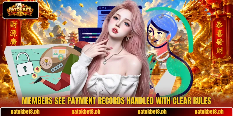 Members see payment records handled with clear rules Members see payment records handled with clear rules