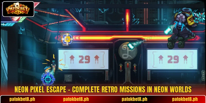 Neon Pixel Escape – Complete Retro Missions In Neon Worlds
